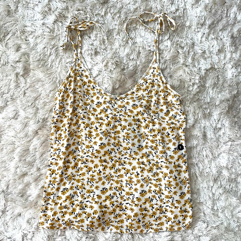Floral Abercrombie Tank Top